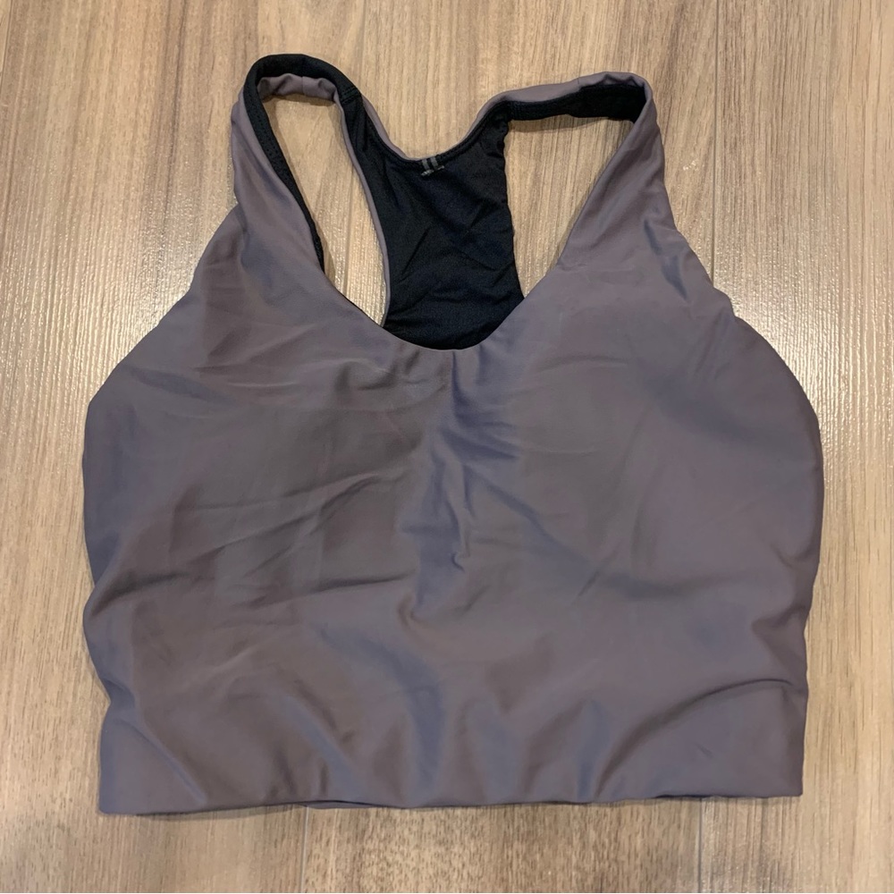 RYU Core Racer-back Sports Bra in dusty purple